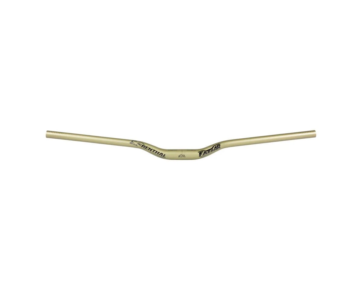 Renthal FatBar Handlebar V3 (Aluminum) (Gold) (30mm Rise) (800mm) (31.8mm Clamp)